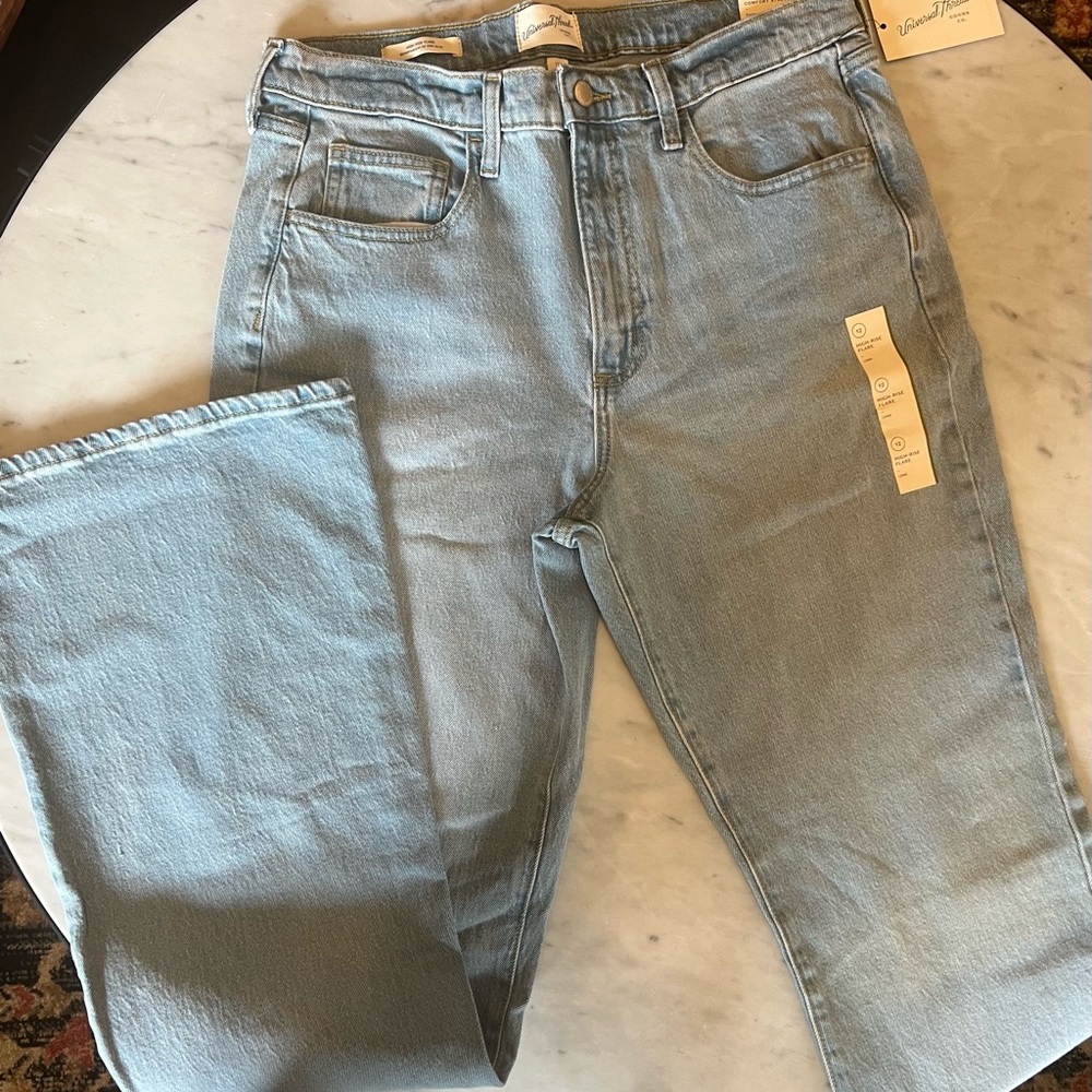 Women's High Rise Flare Jeans